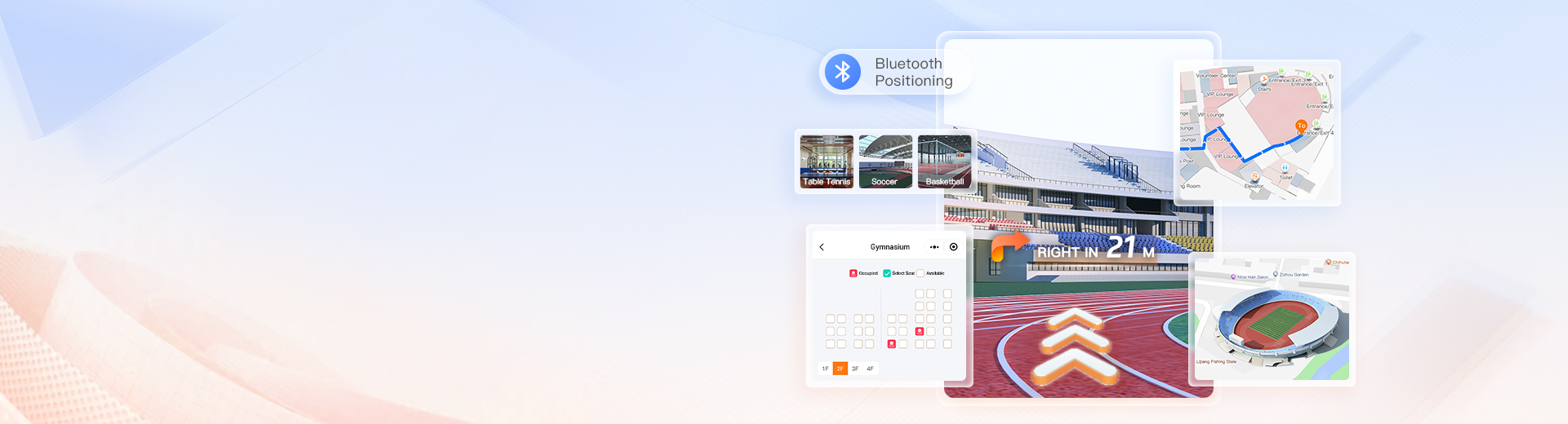 Smart Gymnasium Navigation System